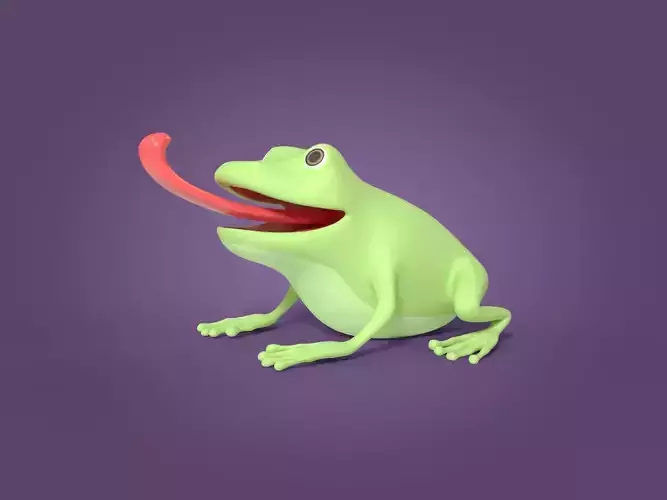 Cartoon Frog