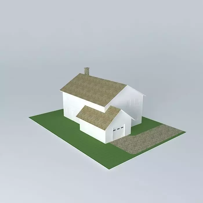 Family Home Free 3D model