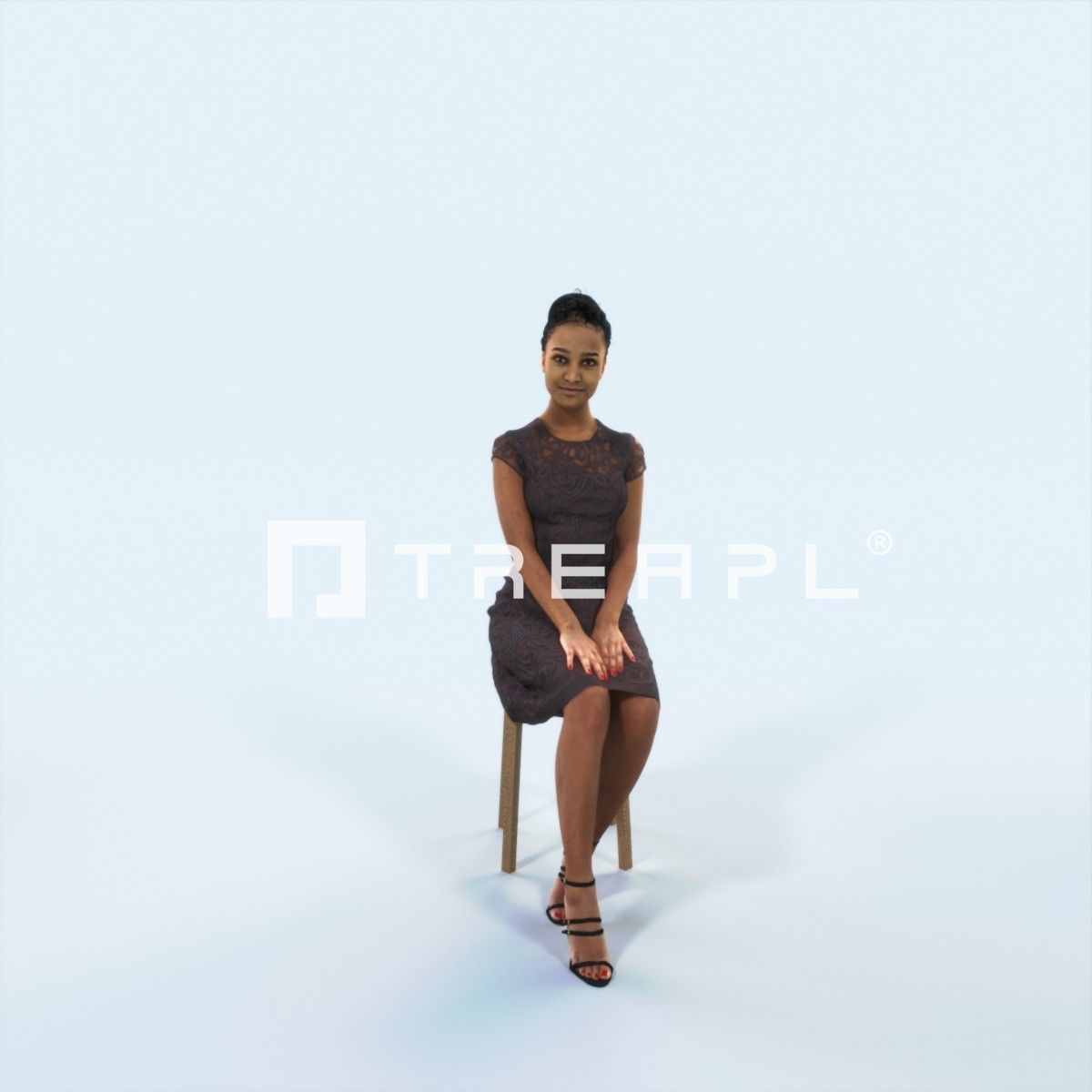 3D PEOPLE -CONCERT - EVENT - CROWDS- ULTIMATE SPEED SOLUTION Low-poly 3D model_24