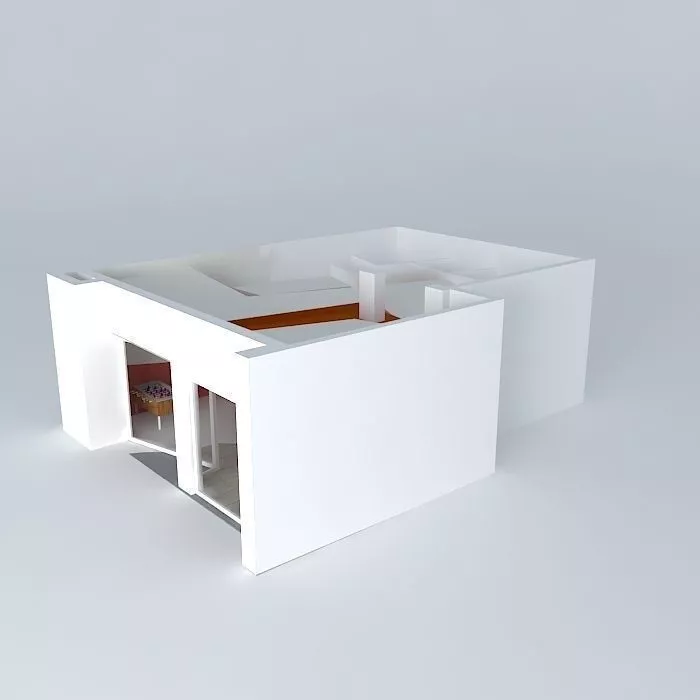 Sala free time Free 3D model
