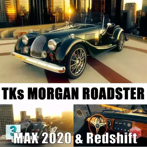 TKs Morgan Roadster 3D model