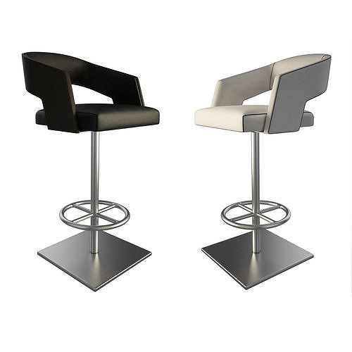 Jolly Leather Stools 1 3D model
