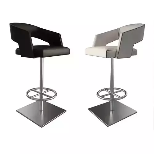 Jolly Leather Stools 1 3D model