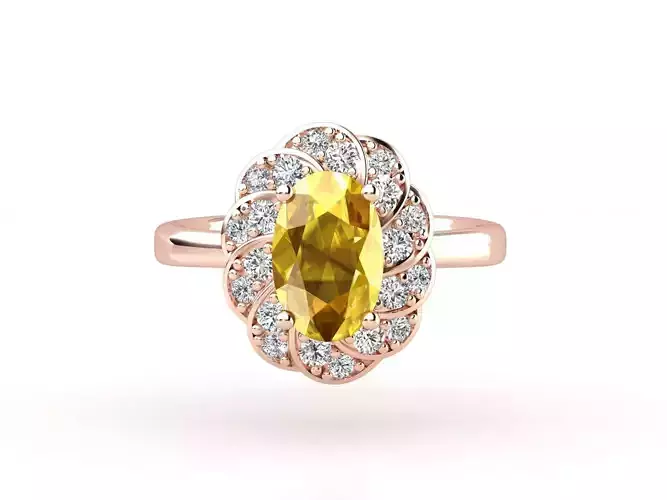 Citrine Ring