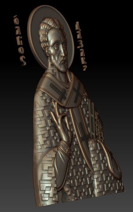 Saint Lazarus 3d model for CNC 3D model_2
