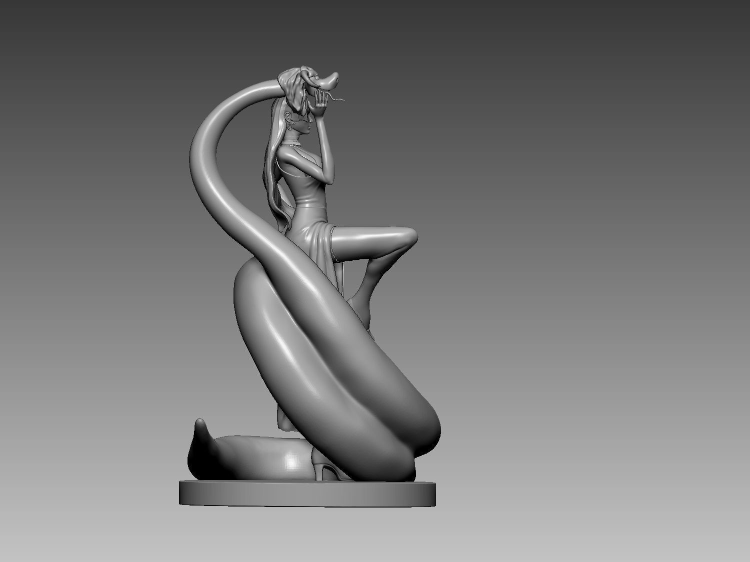 Boa Hancock 3D print model_3