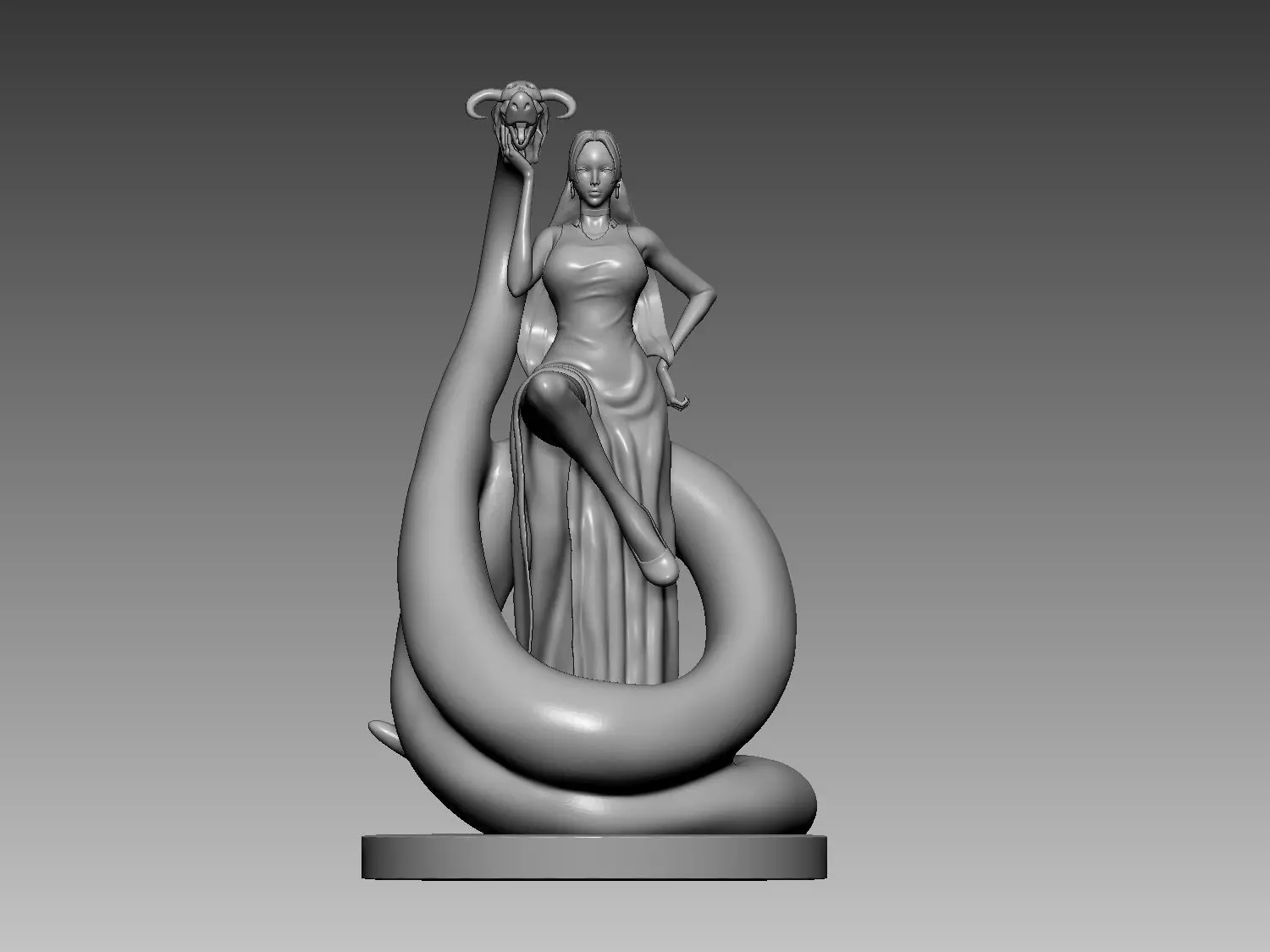 Boa Hancock 3D print model_0
