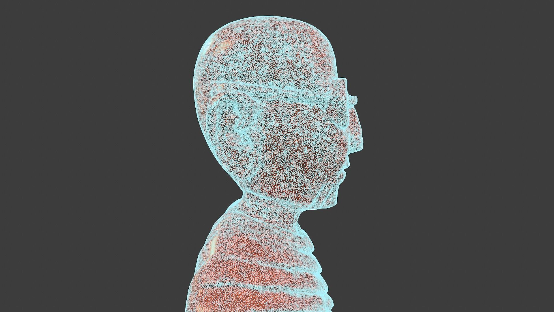 Wooden Gandhi v2 3DP 3D print model_18