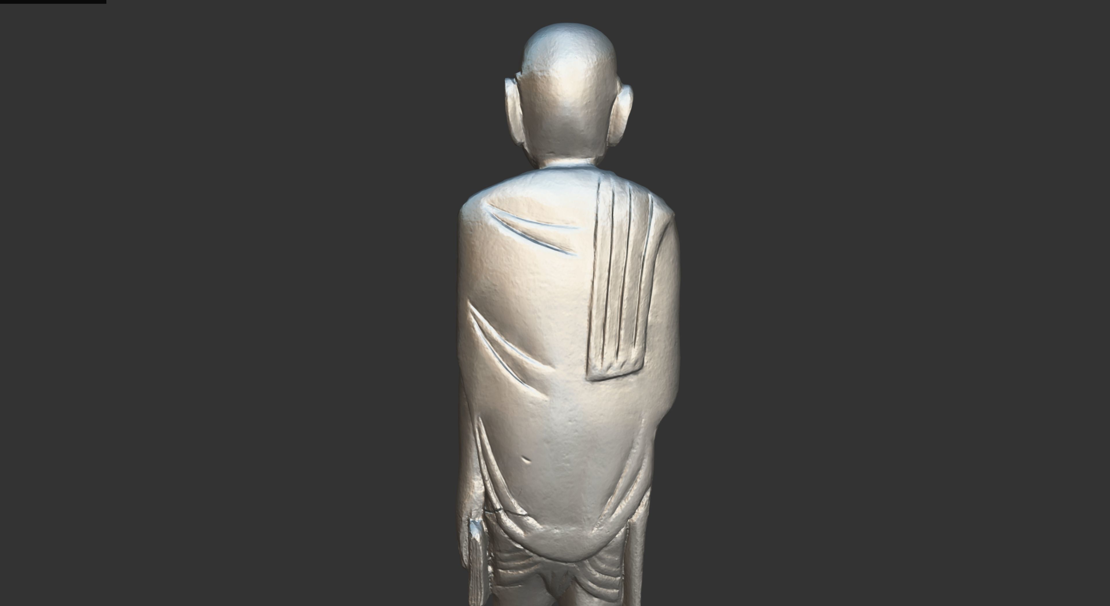 Wooden Gandhi v2 3DP 3D print model_37