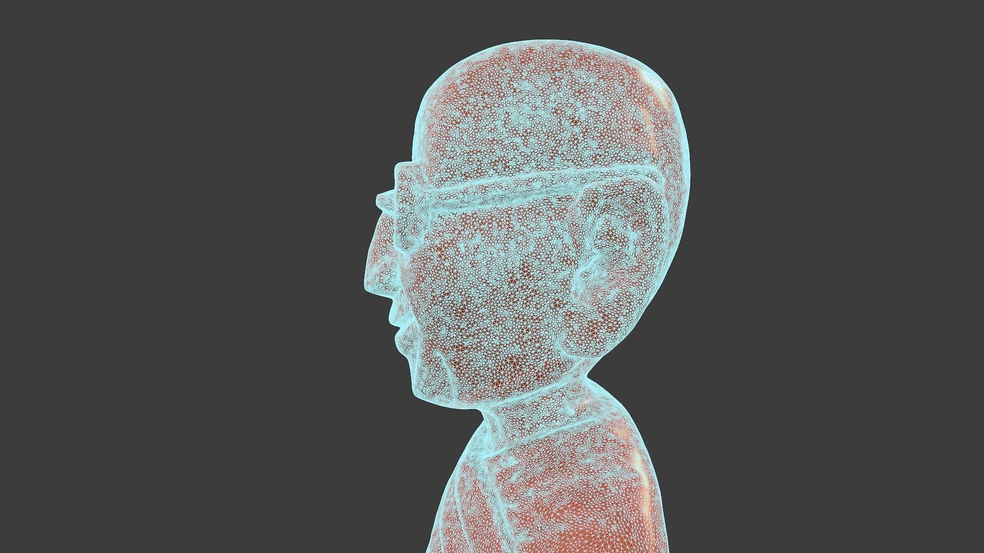 Wooden Gandhi v2 3DP 3D print model_19