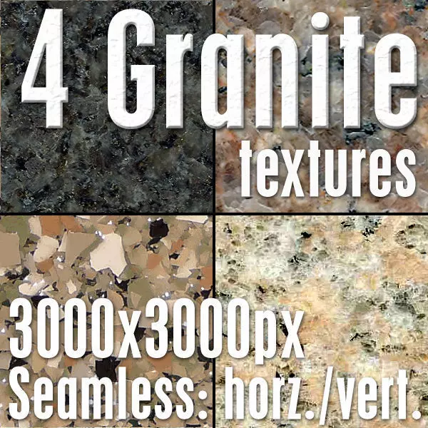 4 High Res Seamless Granite Textures Vol01 part2 Texture