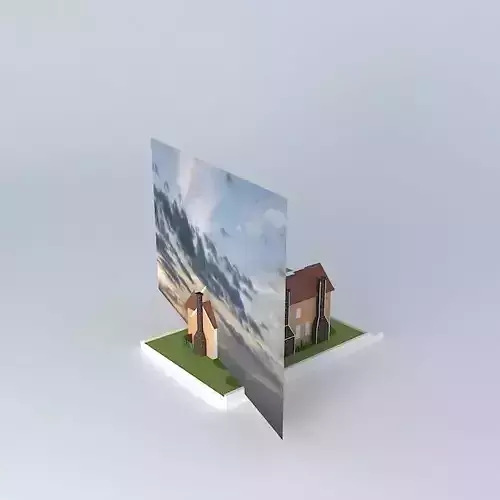 Antique House Free 3D model