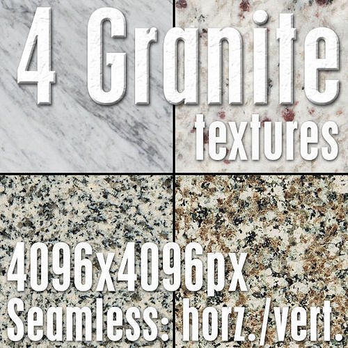 4 High Res Seamless Granite Textures Vol03 Part1 Texture