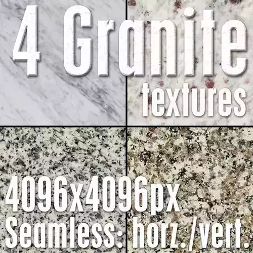4 High Res Seamless Granite Textures Vol03 Part1 Texture