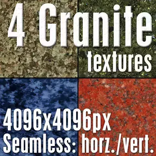 4 High Res Seamless Granite Textures Vol03 Part3 Texture