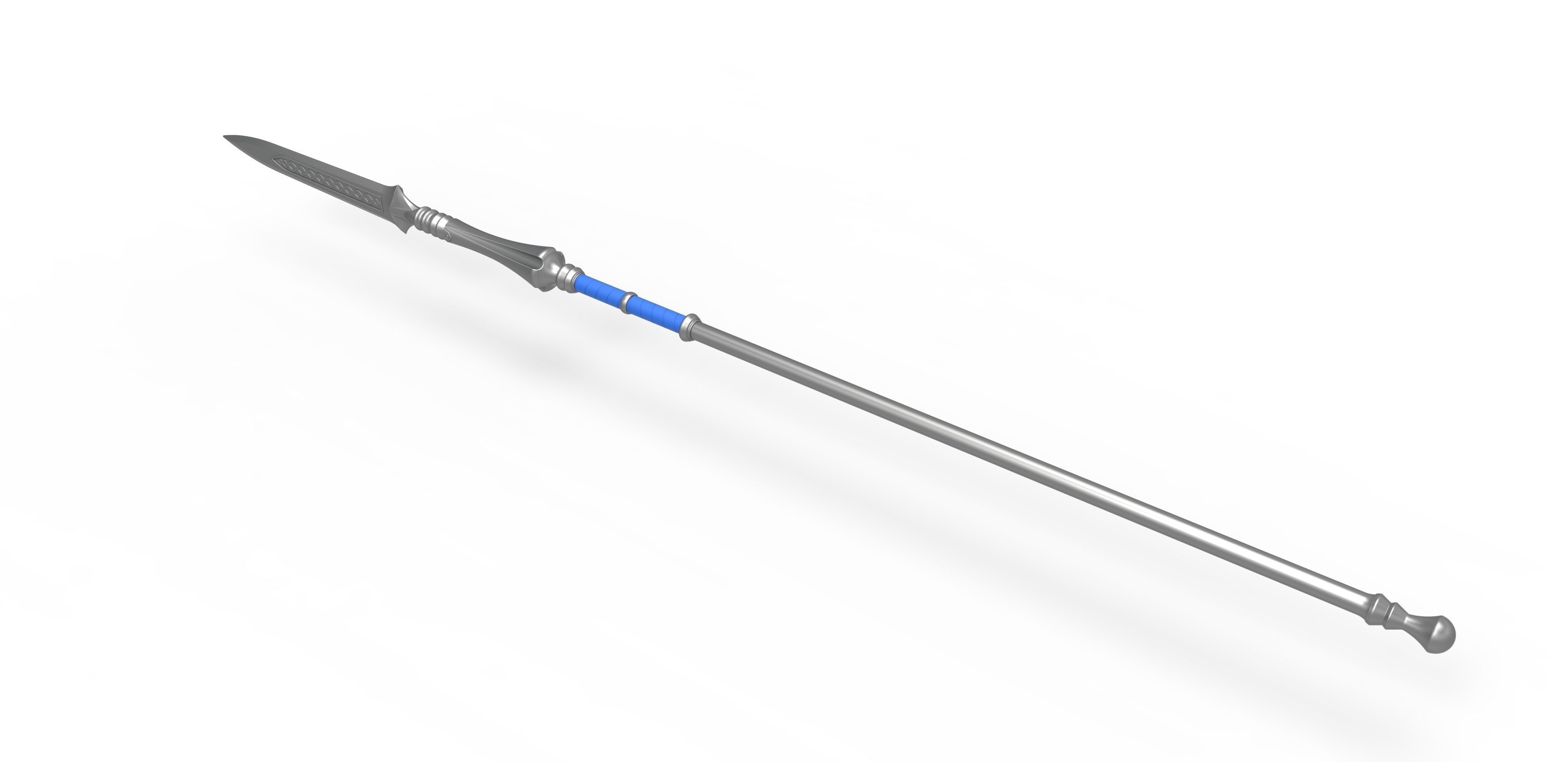 Spear from the game Fire Emblem Three Houses 3D print model_7