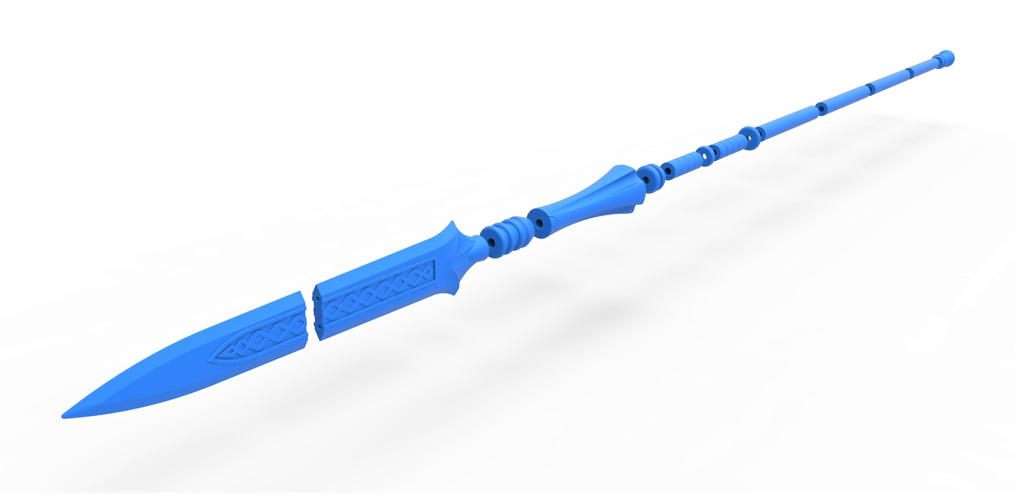 Spear from the game Fire Emblem Three Houses 3D print model_18