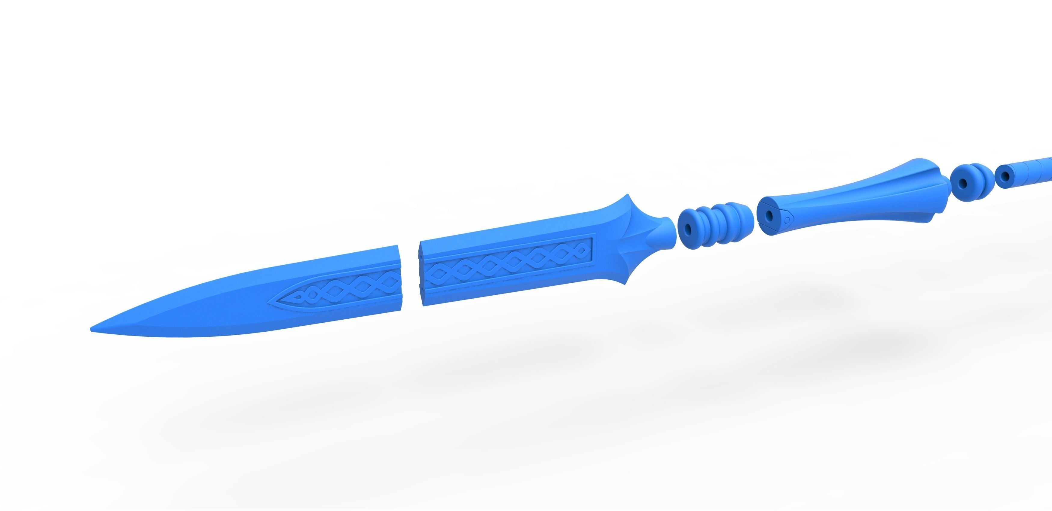 Spear from the game Fire Emblem Three Houses 3D print model_21