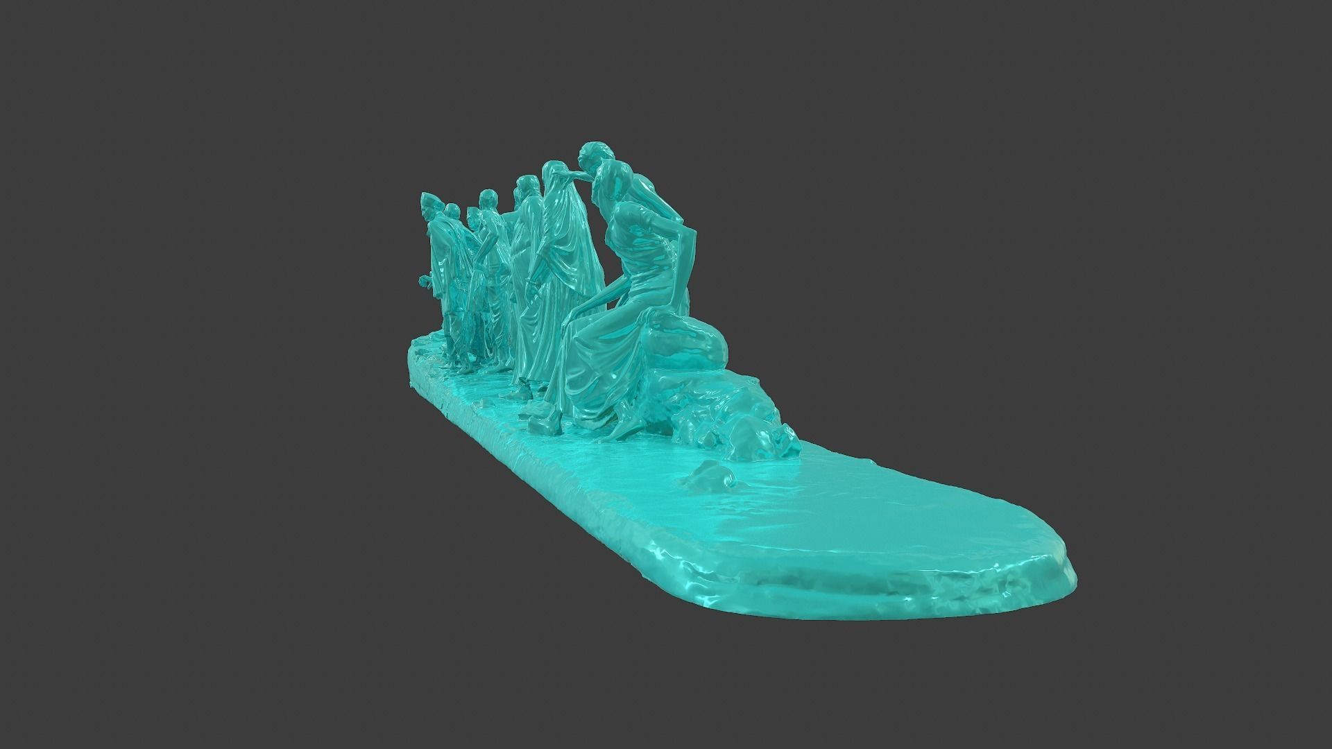 Gandhi Salt March 3DP 3D print model_15