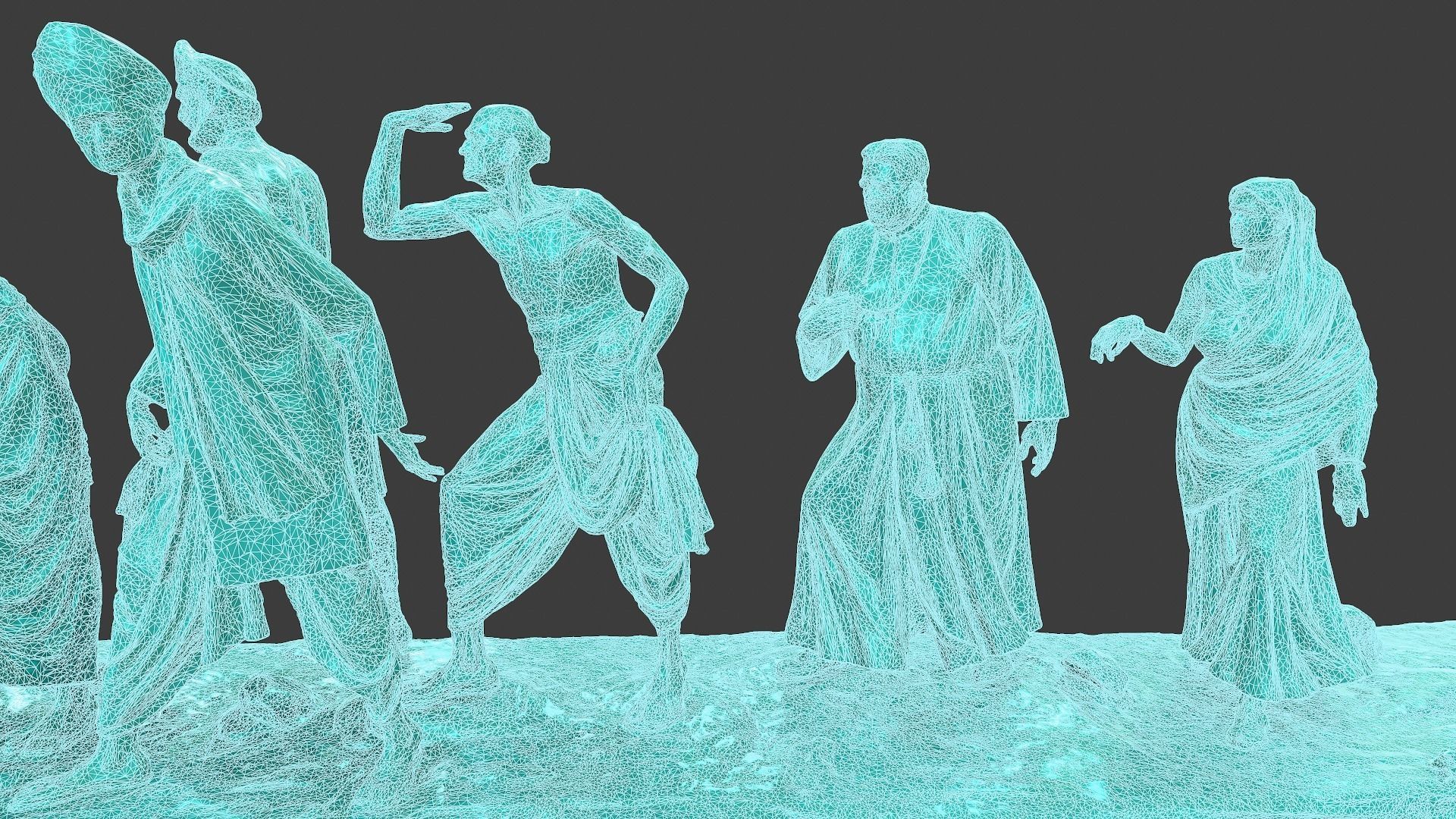 Gandhi Salt March 3DP 3D print model_36