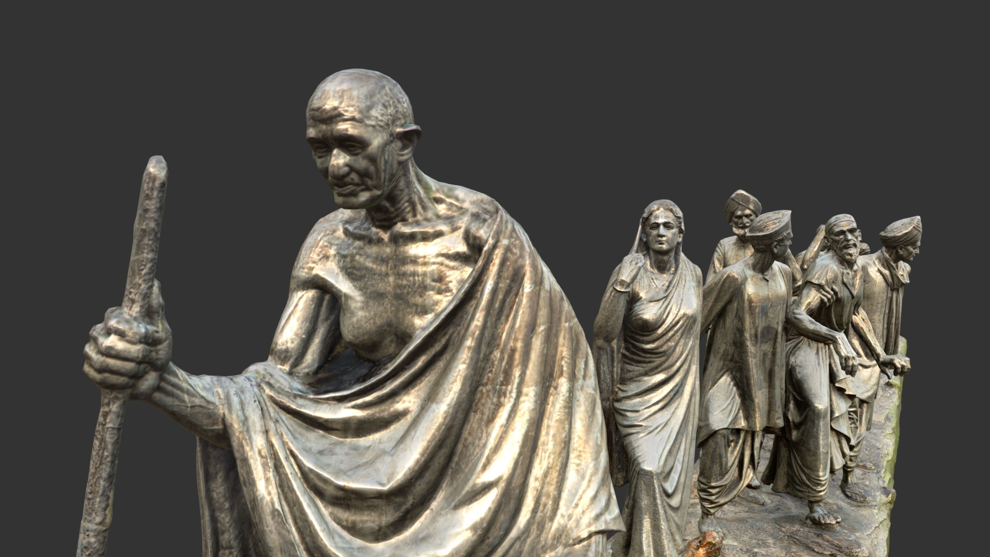 Gandhi Salt March 3DP 3D print model_54