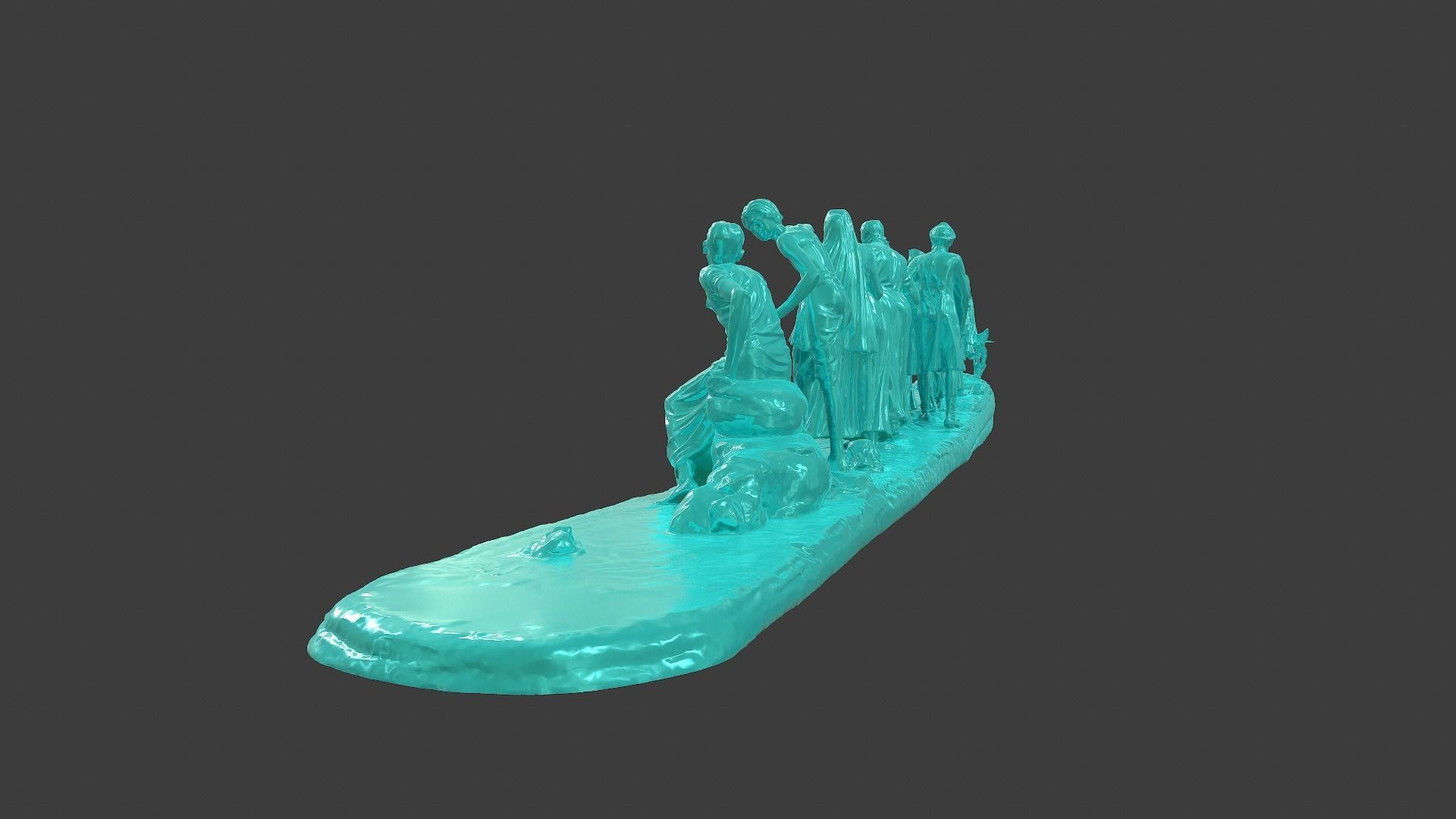 Gandhi Salt March 3DP 3D print model_16