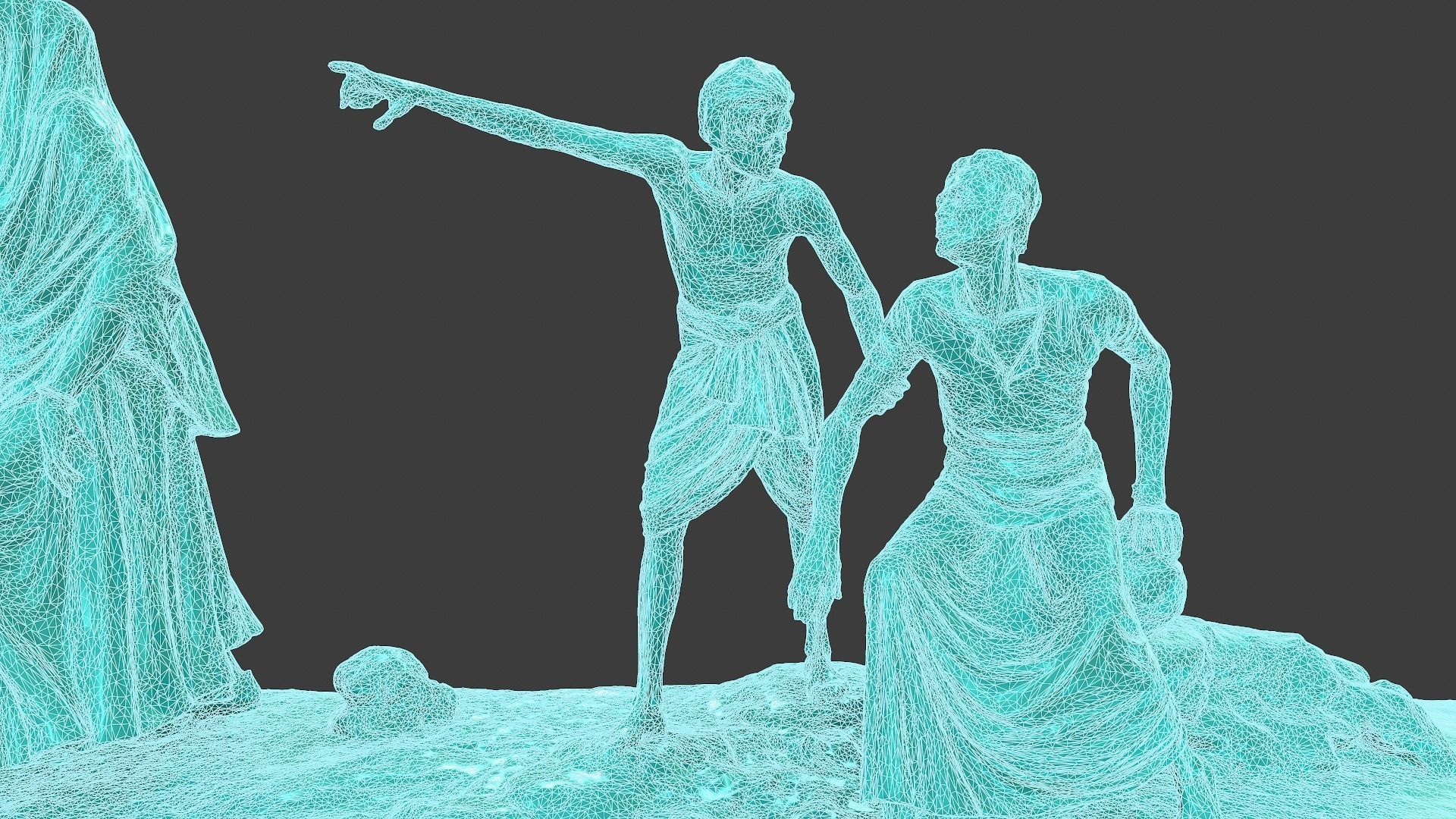 Gandhi Salt March 3DP 3D print model_38