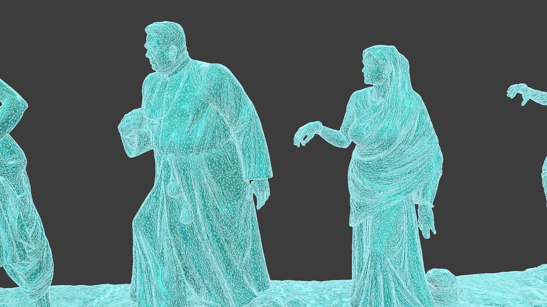 Gandhi Salt March 3DP 3D print model_37