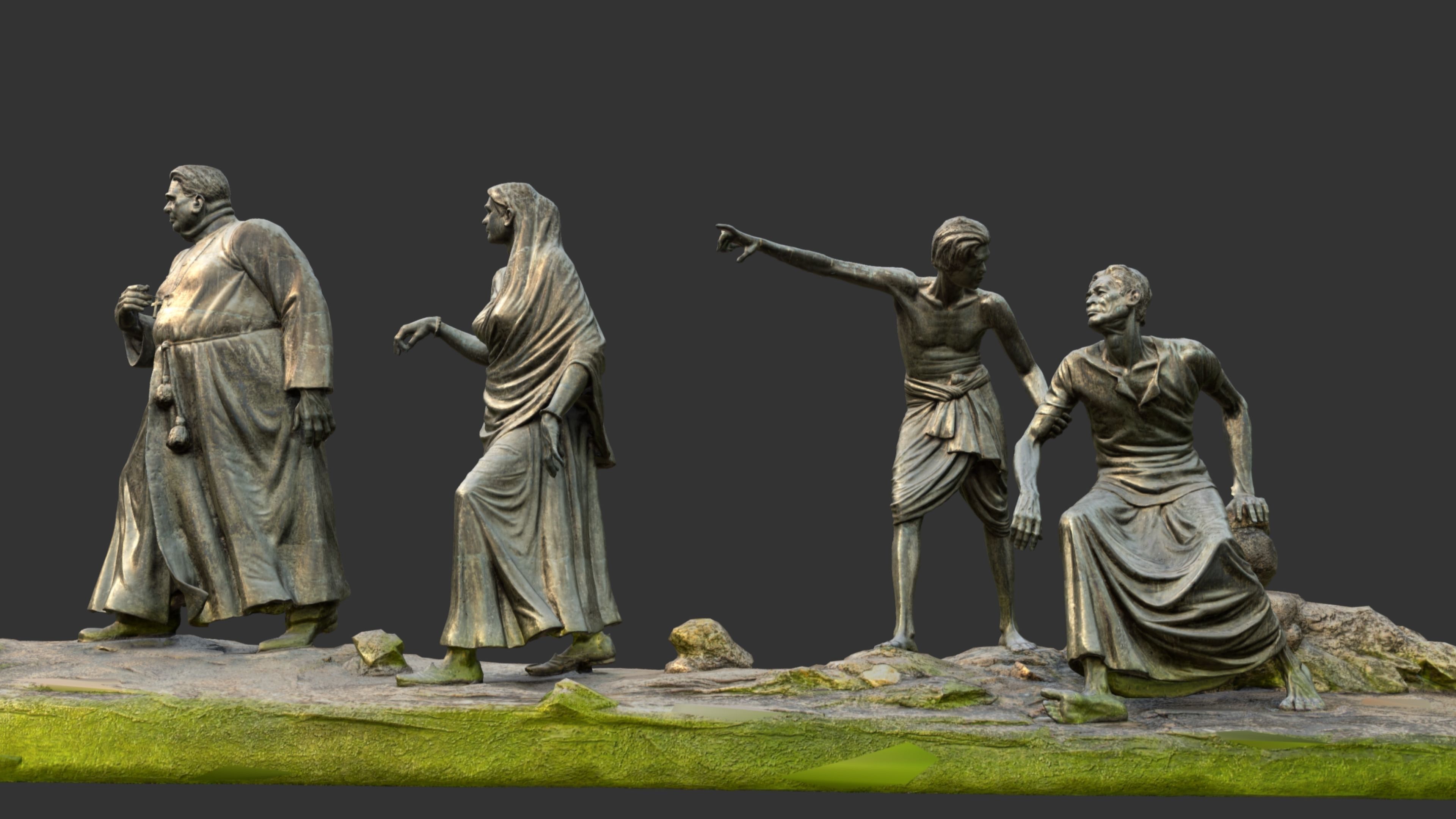 Gandhi Salt March 3DP 3D print model_49