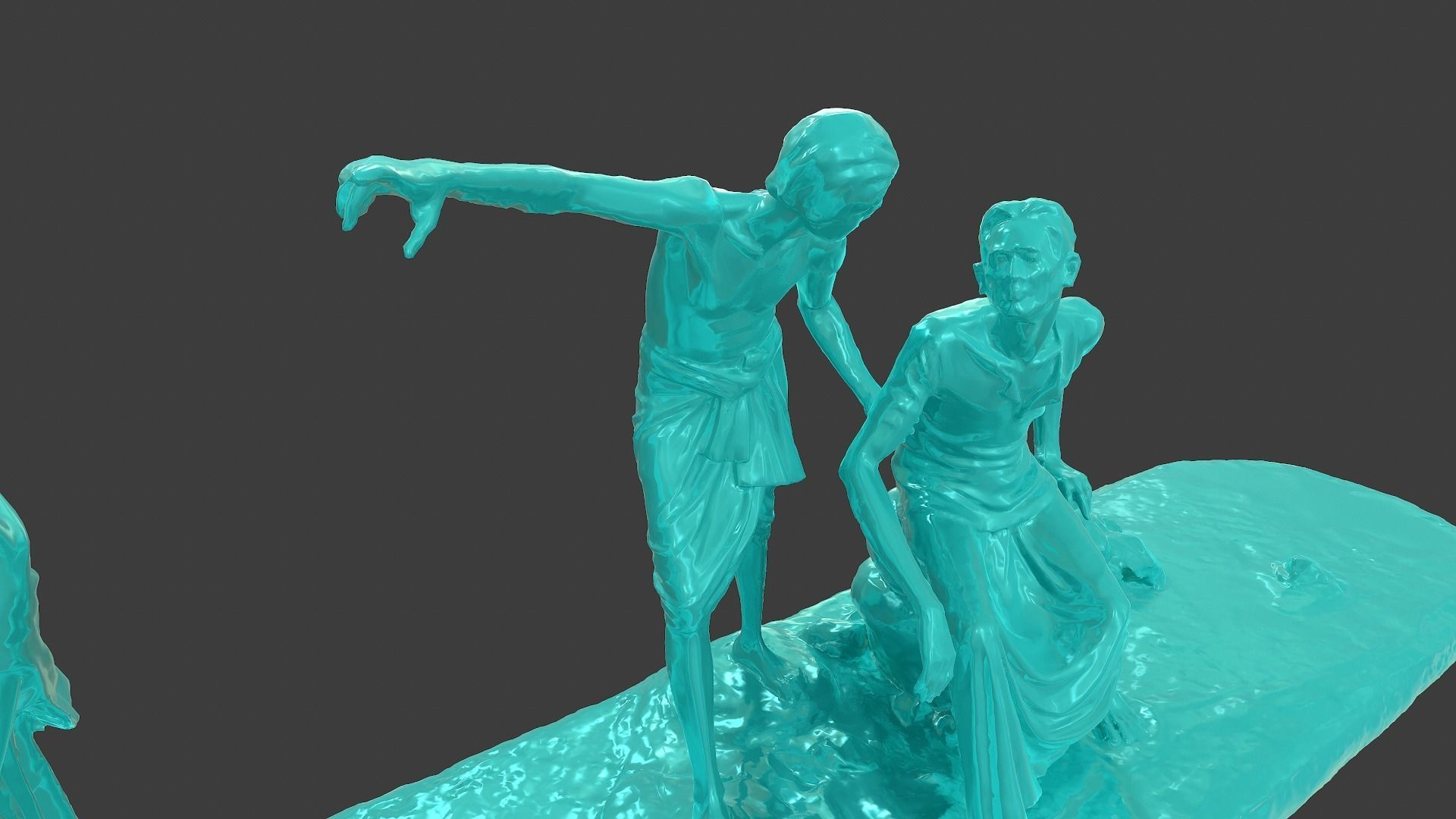 Gandhi Salt March 3DP 3D print model_28