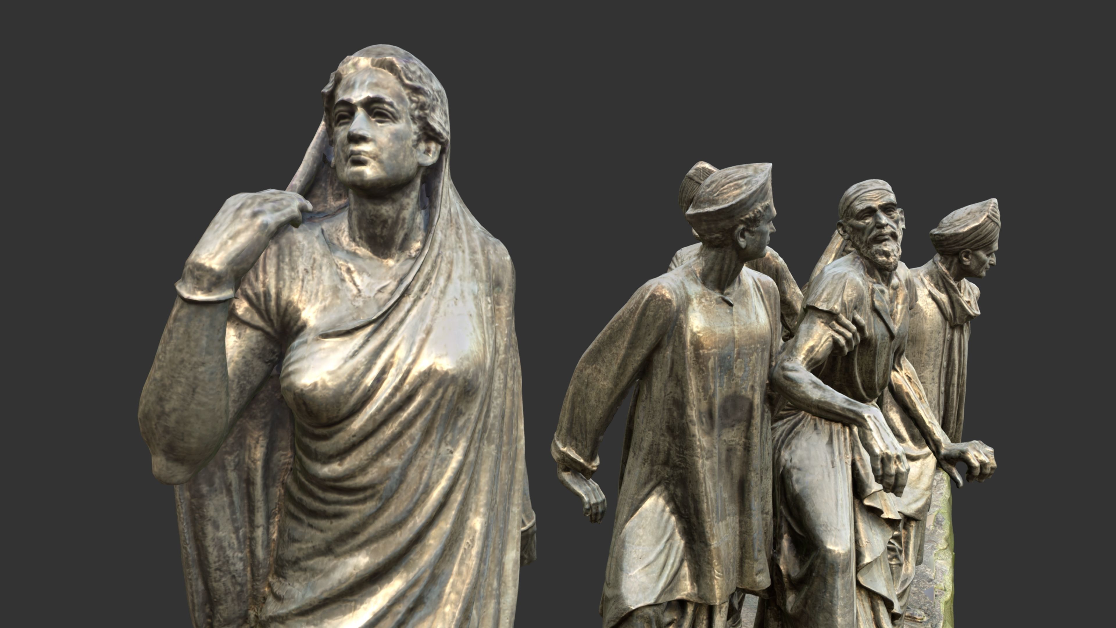 Gandhi Salt March 3DP 3D print model_55