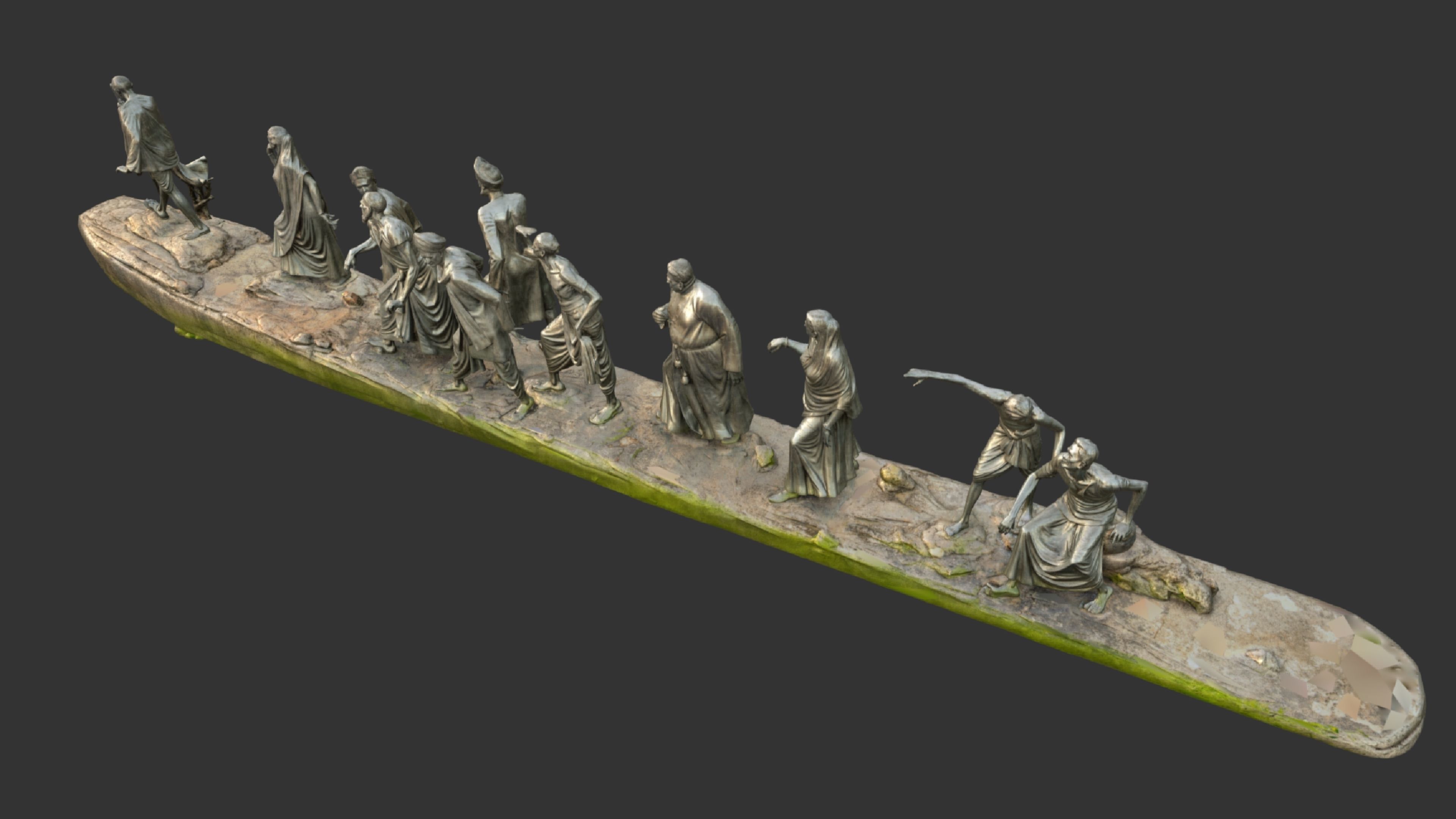 Gandhi Salt March 3DP 3D print model_45