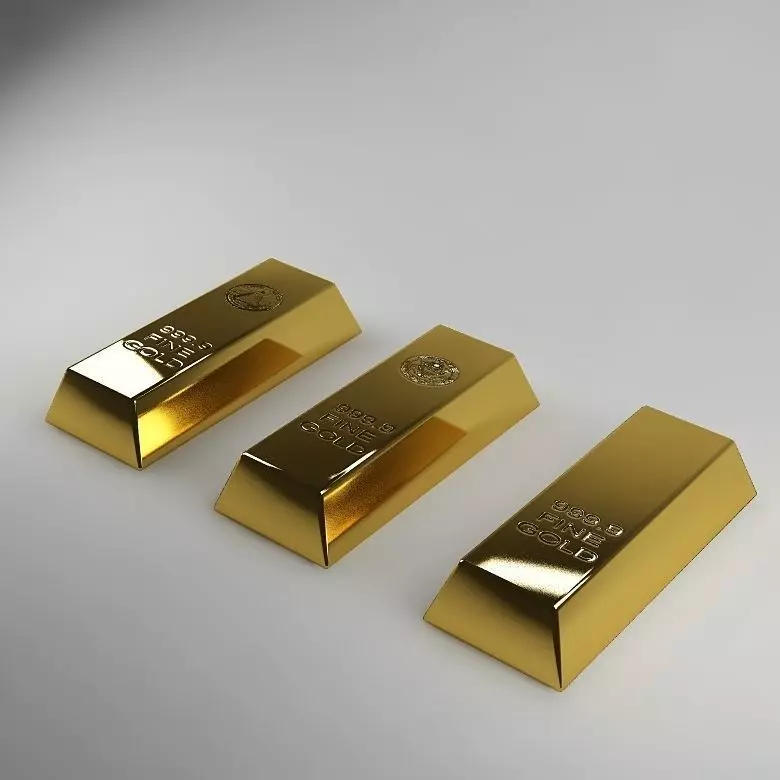 Ingots 01 3D model_0