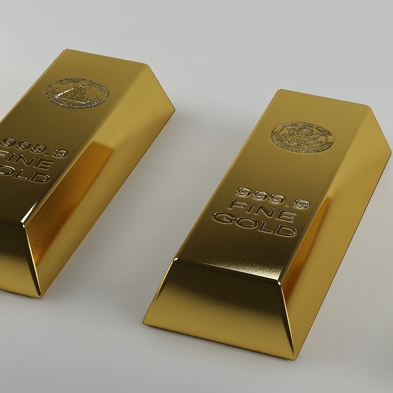 Ingots 01 3D model_3