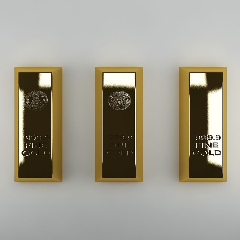 Ingots 01 3D model_5