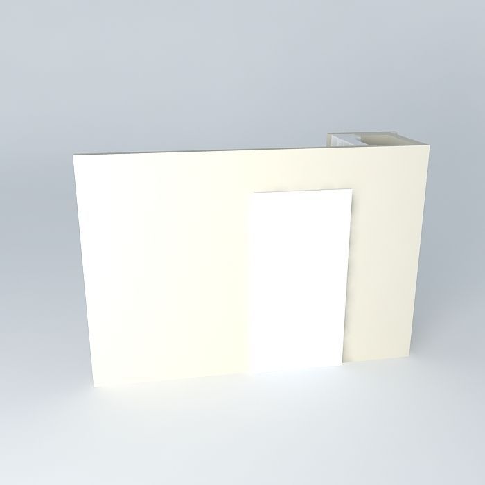 Closet Library Free 3D model_2