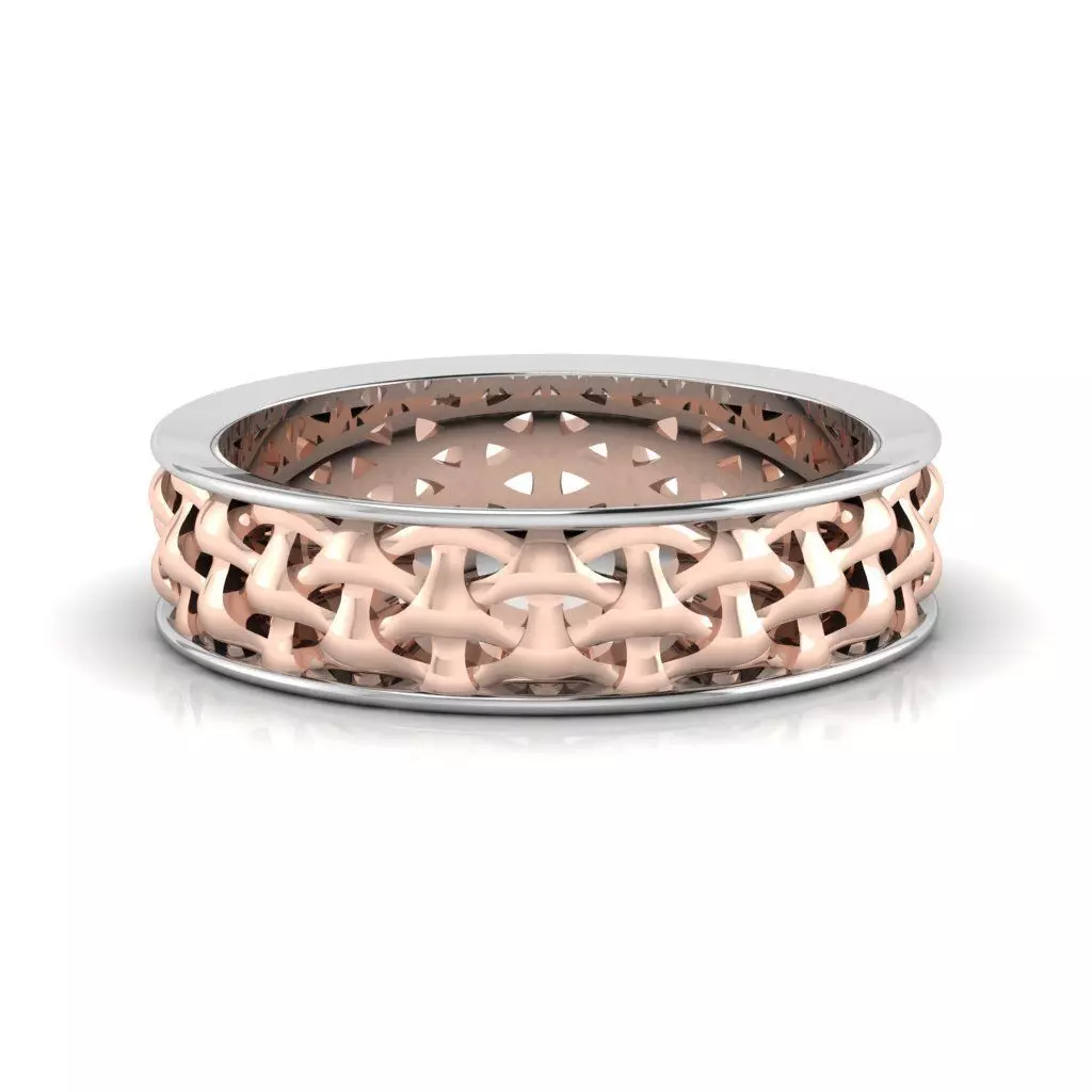 Pattern Ring 3D print model_0