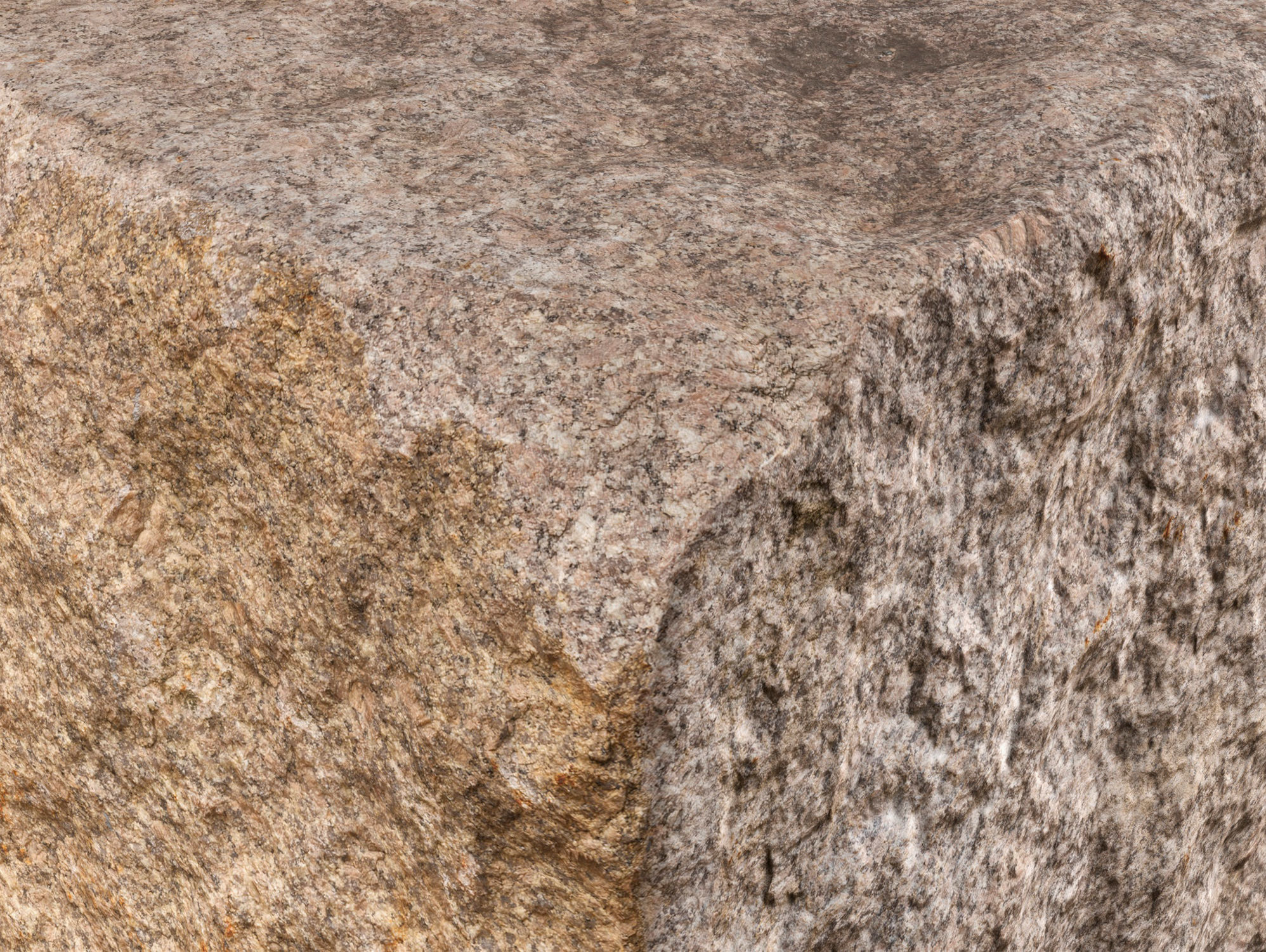 Granite Block Rock - 8K Scan 3D model_4