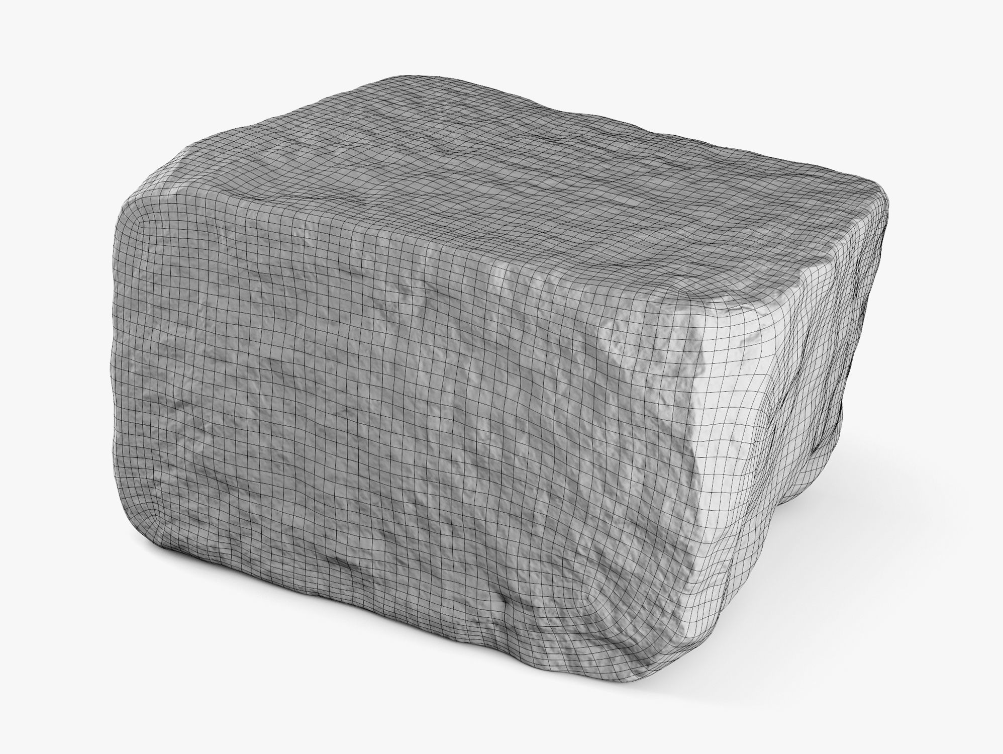 Granite Block Rock - 8K Scan 3D model_8