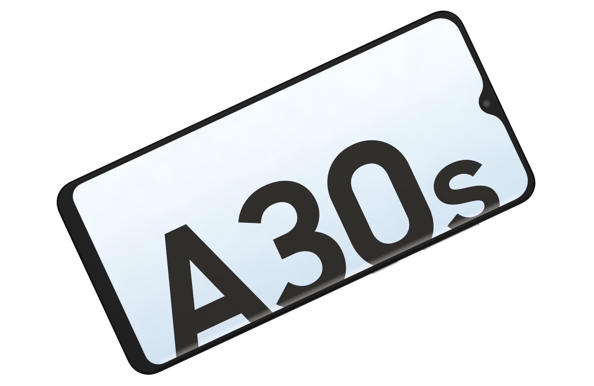 Samsung Galaxy A30s Prism Crush White 3D model_8