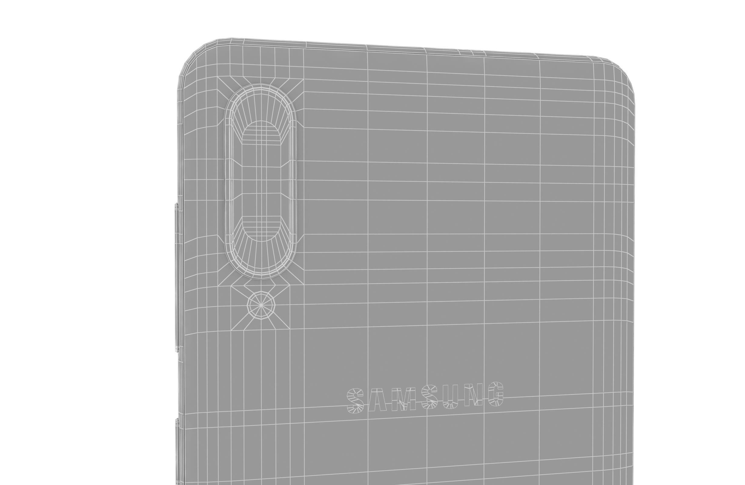 Samsung Galaxy A30s Prism Crush White 3D model_18