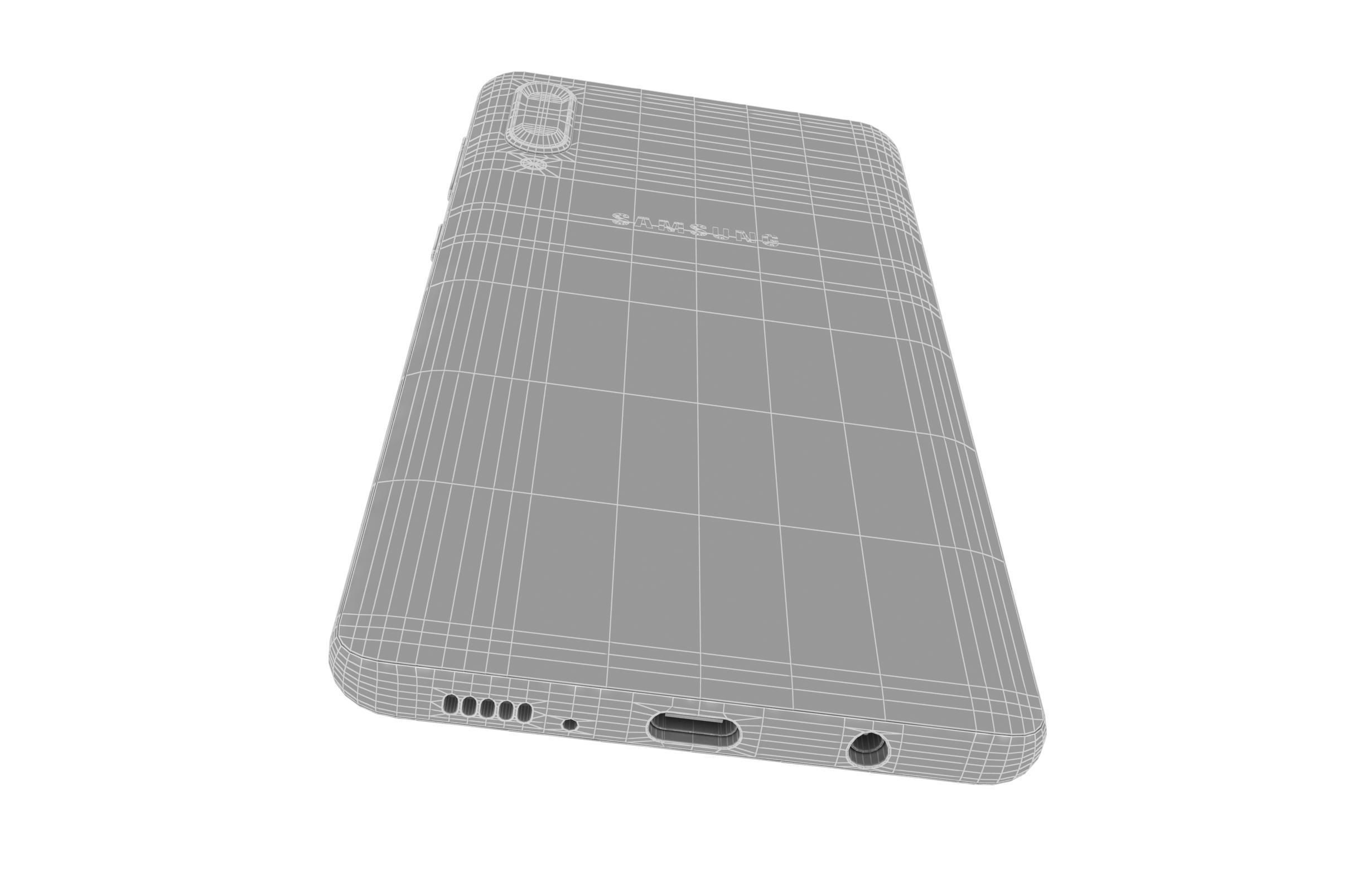 Samsung Galaxy A30s Prism Crush White 3D model_19