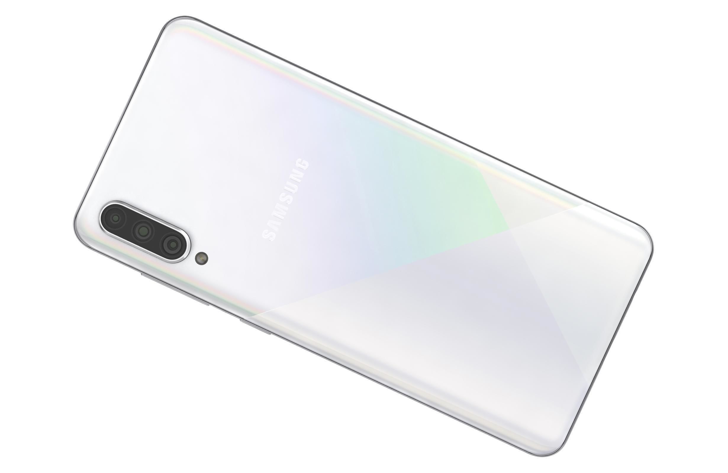 Samsung Galaxy A30s Prism Crush White 3D model_9