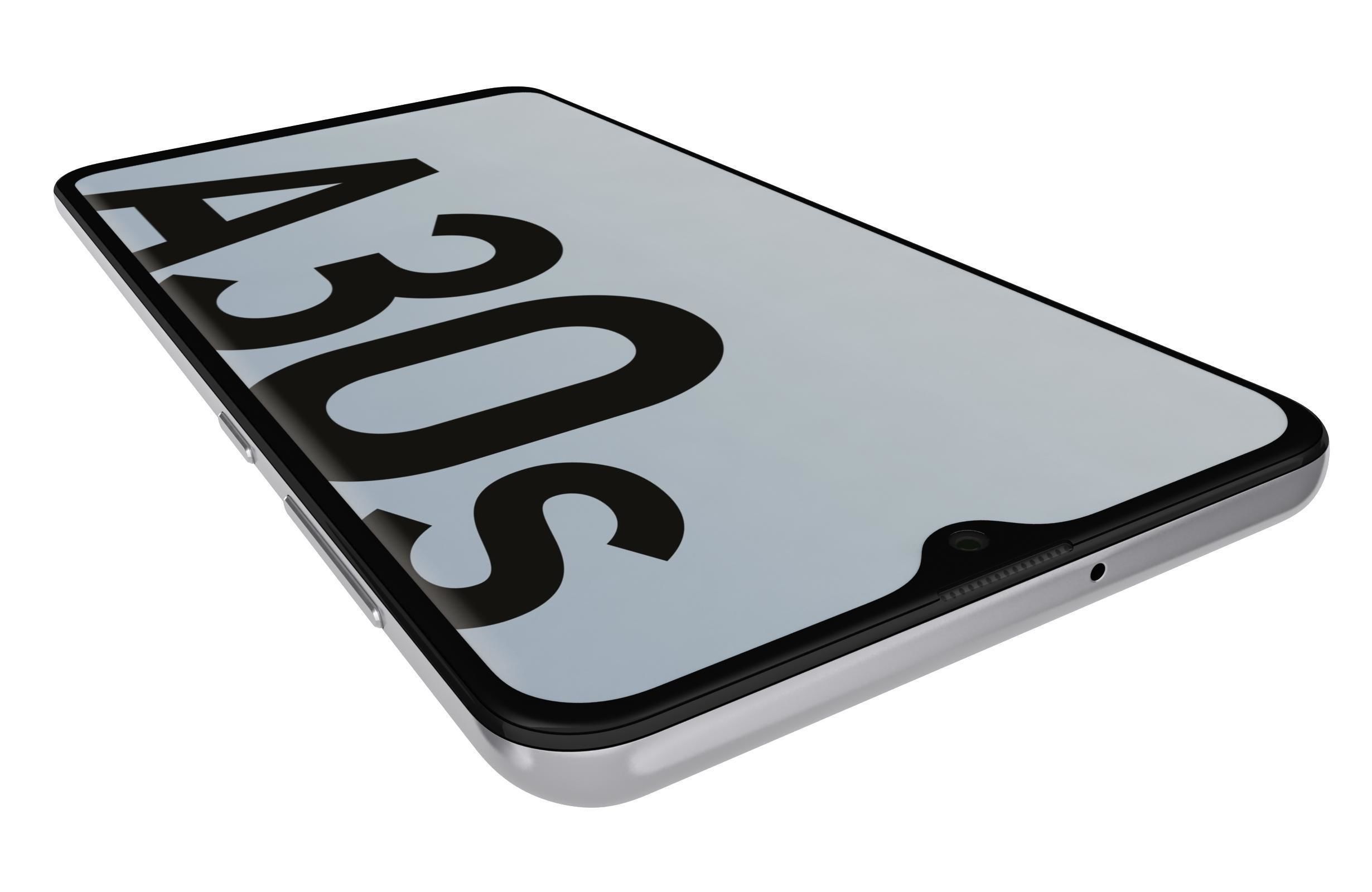 Samsung Galaxy A30s Prism Crush White 3D model_10