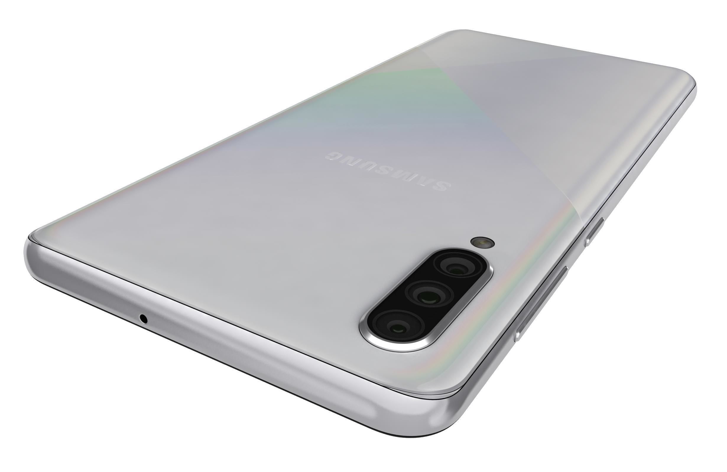Samsung Galaxy A30s Prism Crush White 3D model_12