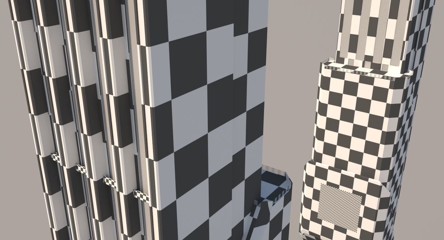 Futuristic Sci-Fi Skyscraper 06 3D model_45