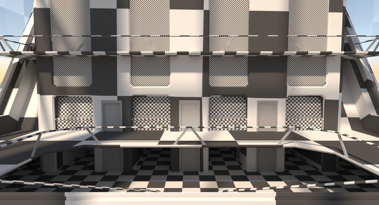 Futuristic Sci-Fi Skyscraper 06 3D model_49