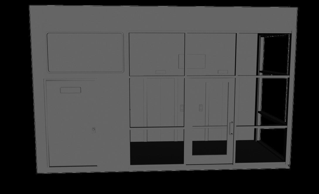 Elevator Lobby 3D model_18