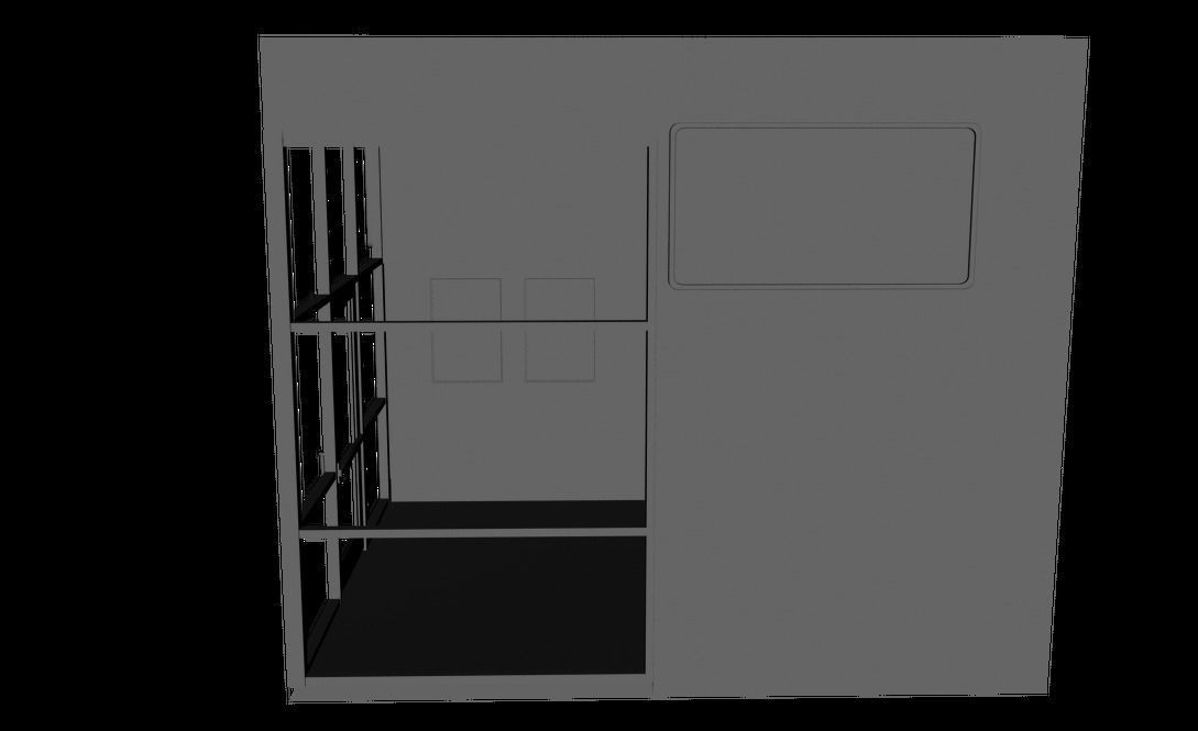 Elevator Lobby 3D model_10