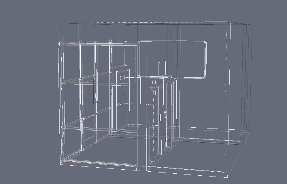 Elevator Lobby 3D model_26